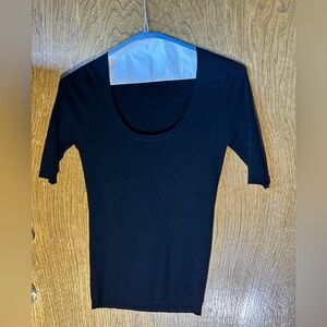 Michael Kors Charcoal Knit Top